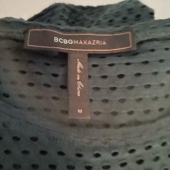 Gorgeous BCBG Illusion Emerald Green Dress - Picture 5 of 5